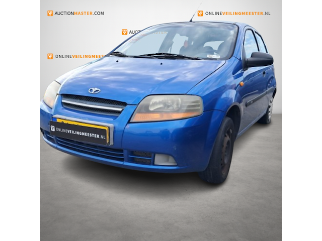 Personenauto, daewoo, kalos, 1.4 spirit, blauw, 2003 - afbeelding 1 van  19