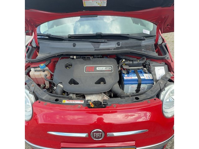 Personenauto, fiat, 500, 0.9 twinair lounge, 2013 - afbeelding 2 van  11