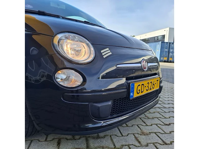 Personenauto, fiat, 500, 1.0 twinair pop, donkerblauw, 2015 - afbeelding 5 van  43