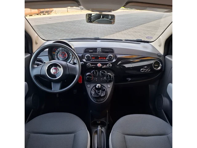 Personenauto, fiat, 500, 1.0 twinair pop, donkerblauw, 2015 - afbeelding 7 van  43