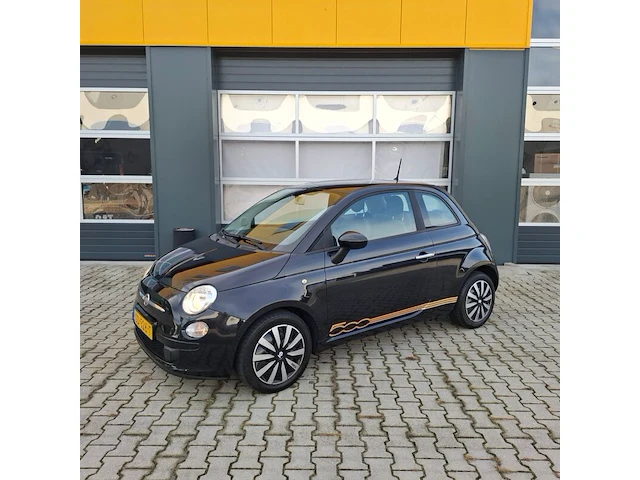 Personenauto, fiat, 500, 1.0 twinair pop, donkerblauw, 2015 - afbeelding 1 van  43