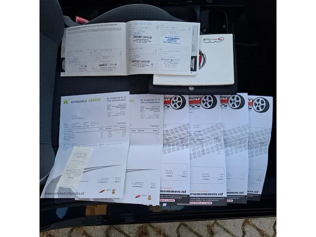 Personenauto, fiat, 500, 1.0 twinair pop, donkerblauw, 2015 - afbeelding 24 van  43