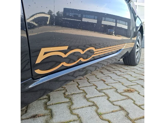 Personenauto, fiat, 500, 1.0 twinair pop, donkerblauw, 2015 - afbeelding 43 van  43