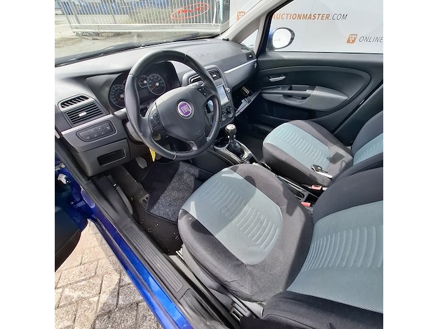 Personenauto fiat, grande punto 1.4, blauw, bouwjaar 2008 - afbeelding 5 van  50