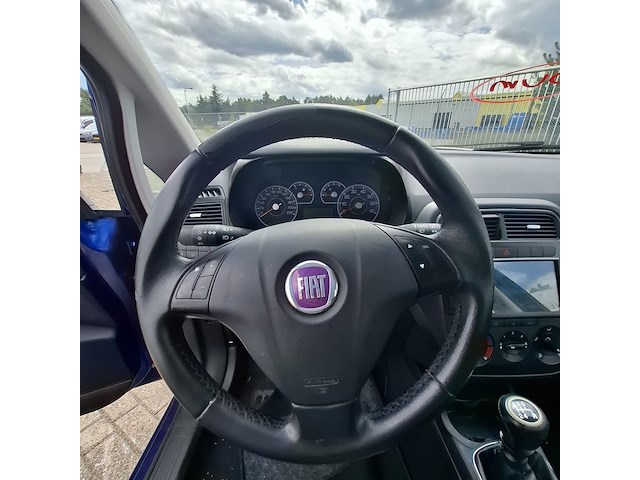 Personenauto fiat, grande punto 1.4, blauw, bouwjaar 2008 - afbeelding 6 van  50