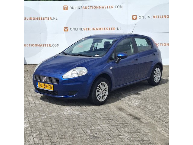 Personenauto fiat, grande punto 1.4, blauw, bouwjaar 2008 - afbeelding 12 van  50
