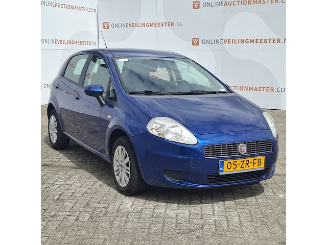 Personenauto fiat, grande punto 1.4, blauw, bouwjaar 2008 - afbeelding 34 van  50