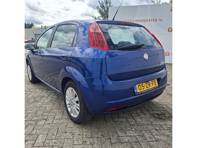 Personenauto fiat, grande punto 1.4, blauw, bouwjaar 2008 - afbeelding 49 van  50