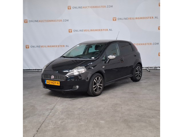 Personenauto, fiat, grande punto, 1.4 nerobianco, 2009 - afbeelding 1 van  24