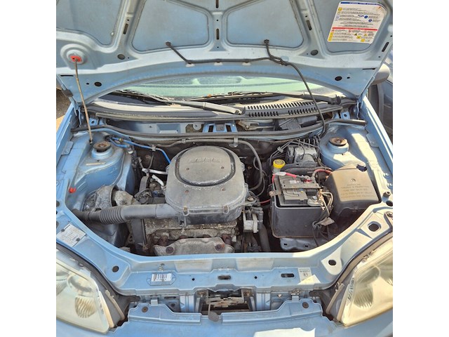 Personenauto, fiat, punto, 1.2 dynamic, blauw, 2005 - afbeelding 7 van  15