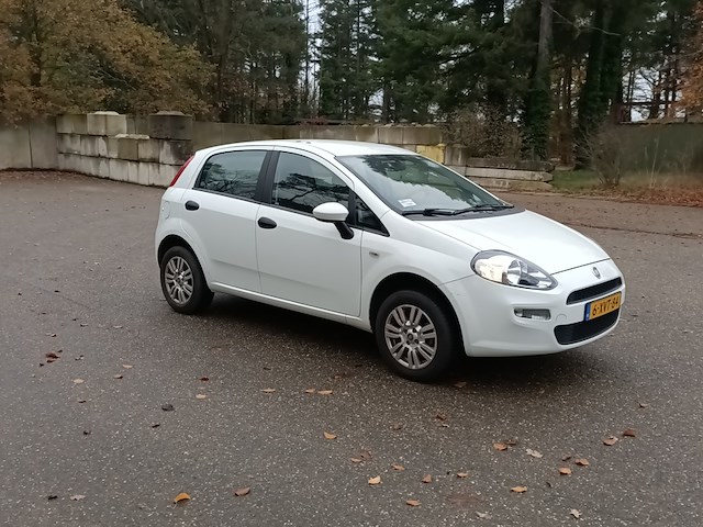 Personenauto fiat, punto evo 1.4 natural power street, wit, bouwjaar 2014 - afbeelding 7 van  41