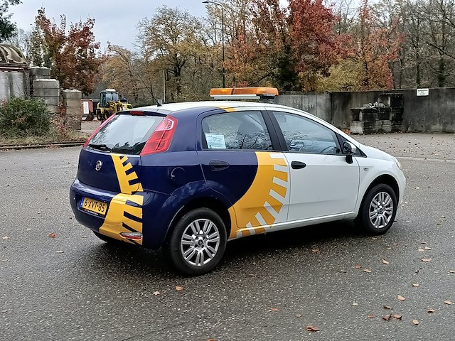 Personenauto fiat, punto evo 1.4 natural power street, wit, bouwjaar 2014 - afbeelding 4 van  36