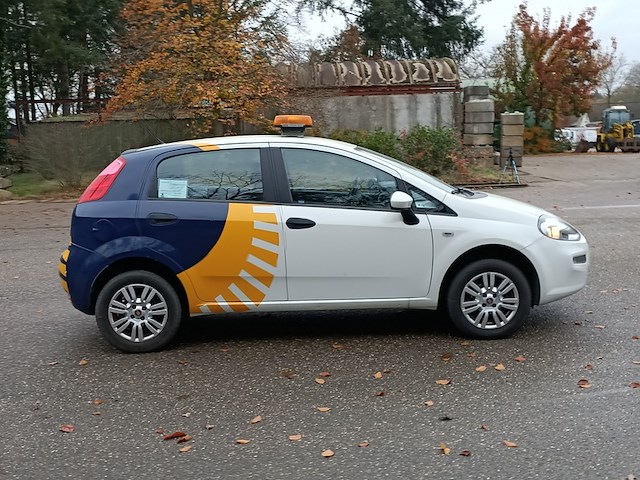 Personenauto fiat, punto evo 1.4 natural power street, wit, bouwjaar 2014 - afbeelding 6 van  36