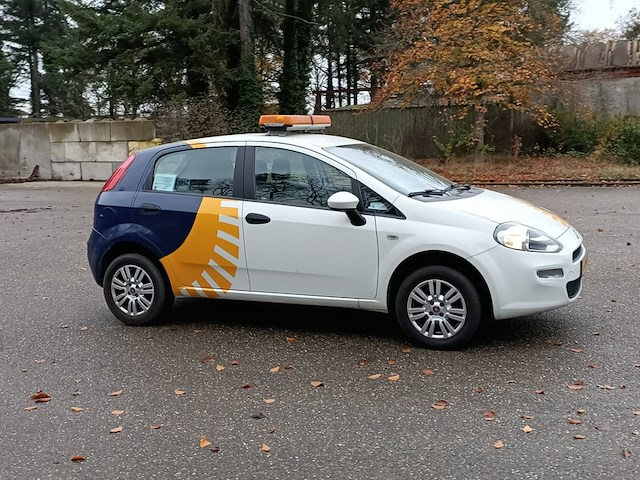 Personenauto fiat, punto evo 1.4 natural power street, wit, bouwjaar 2014 - afbeelding 7 van  36