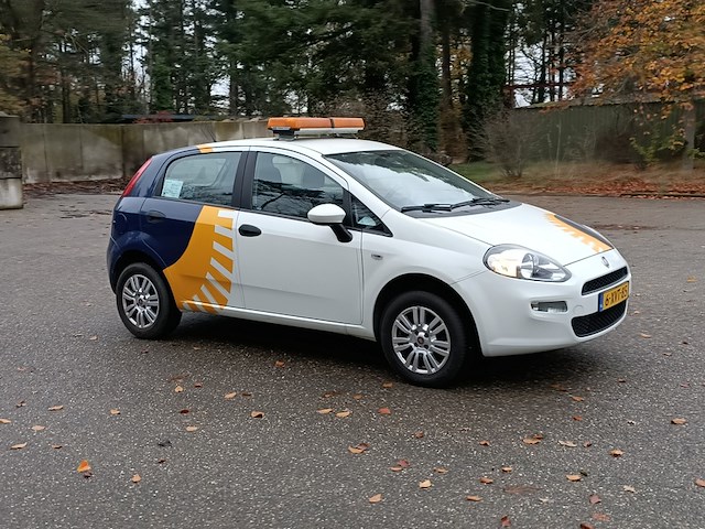 Personenauto fiat, punto evo 1.4 natural power street, wit, bouwjaar 2014 - afbeelding 8 van  36