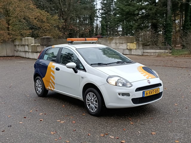 Personenauto fiat, punto evo 1.4 natural power street, wit, bouwjaar 2014 - afbeelding 9 van  36