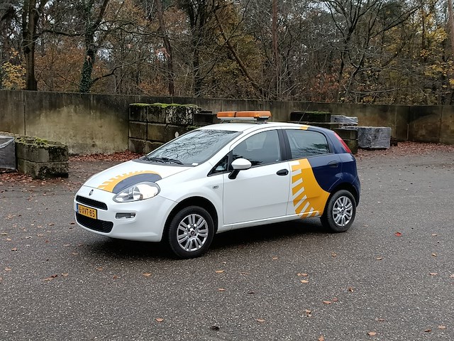 Personenauto fiat, punto evo 1.4 natural power street, wit, bouwjaar 2014 - afbeelding 12 van  36