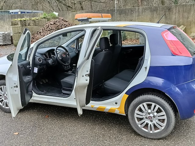 Personenauto fiat, punto evo 1.4 natural power street, wit, bouwjaar 2014 - afbeelding 25 van  36