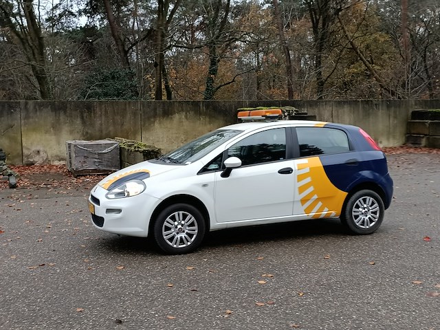 Personenauto fiat, punto evo 1.4 natural power street, wit, bouwjaar 2014 - afbeelding 23 van  36