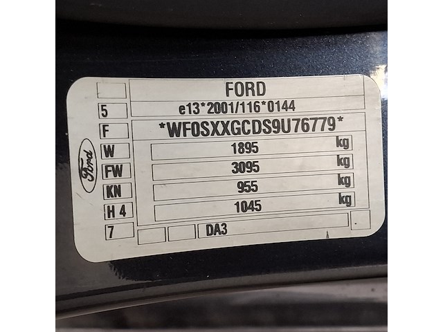 Personenauto, ford, 1.8 titanium flexi fuel, 2009 - afbeelding 18 van  36