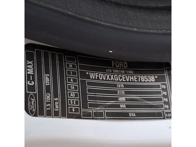 Personenauto, ford, c-max - afbeelding 36 van  58