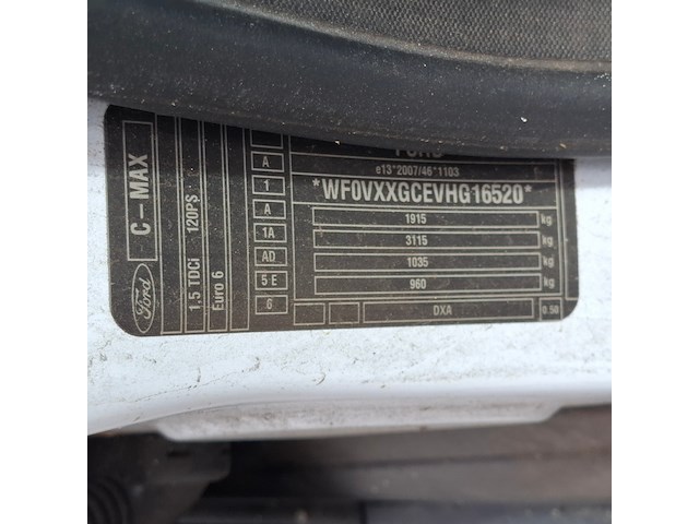 Personenauto, ford, c-max - afbeelding 27 van  44