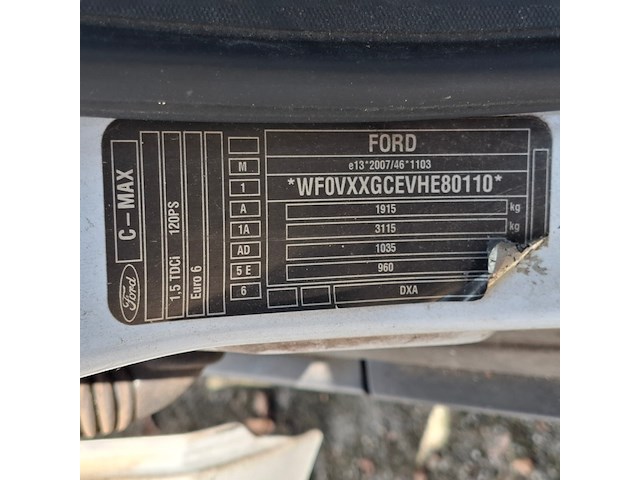 Personenauto, ford, c-max - afbeelding 32 van  48