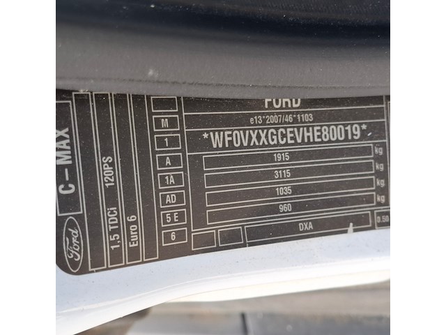 Personenauto, ford, c-max - afbeelding 33 van  51
