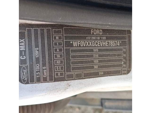 Personenauto, ford, c-max - afbeelding 38 van  55
