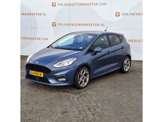 Personenauto ford, fiësta 1.0 ecoboost st-line, blauw, bouwjaar 2019 - afbeelding 1 van  48