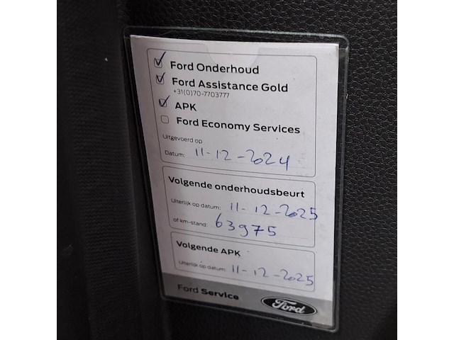 Personenauto, ford, fiesta, 1.0 ecoboost titanium, 2017 - afbeelding 46 van  62