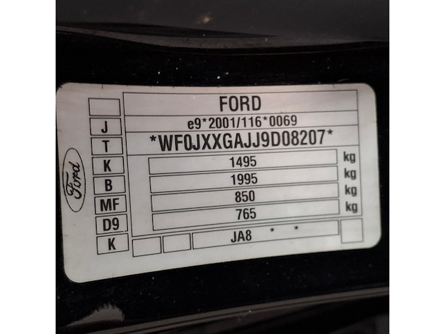 Personenauto, ford, fiesta 1.25 limited, 1.25 limited, 2009 - afbeelding 58 van  71
