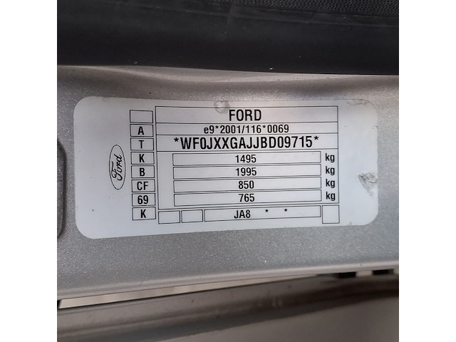 Personenauto, ford, fiesta, 1.25 limited, 2011 - afbeelding 32 van  51