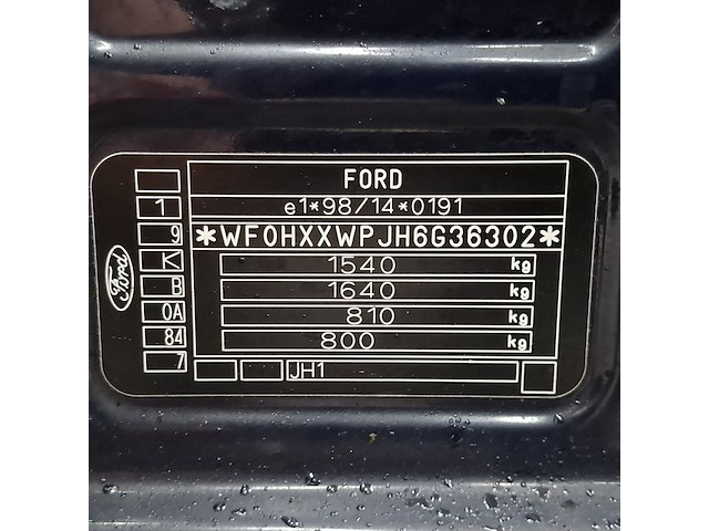 Personenauto, ford, fiesta, 1.3-8v futura, 2007 - afbeelding 32 van  52