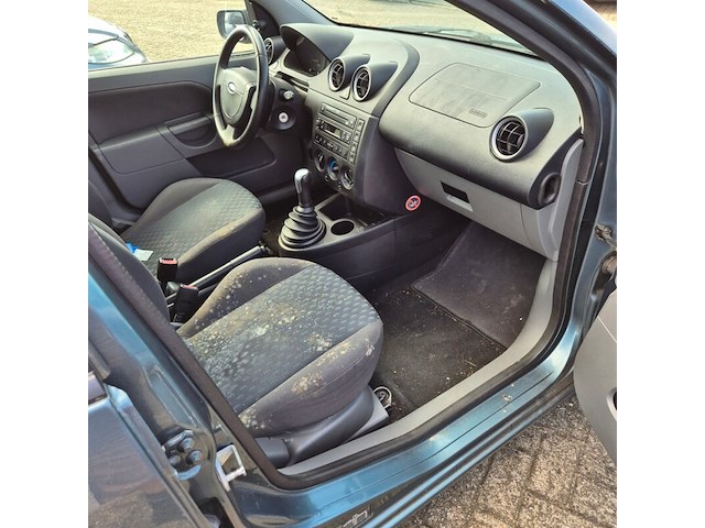 Personenauto, ford, fiesta, 1.4-16v first edition, groen, 2002 - afbeelding 6 van  15