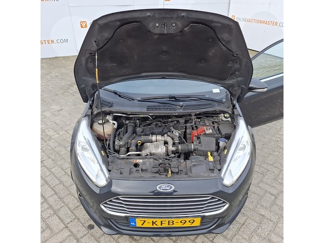 Personenauto ford, fiesta 1.6, zwart, bouwjaar 2013 - afbeelding 8 van  45