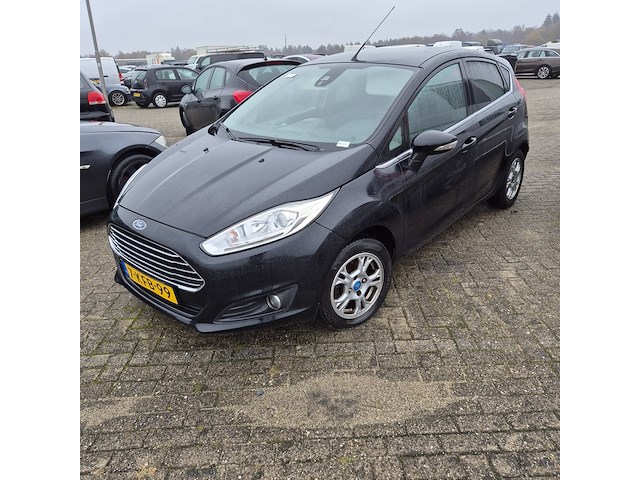 Personenauto ford, fiesta 1.6, zwart, bouwjaar 2013 - afbeelding 1 van  45
