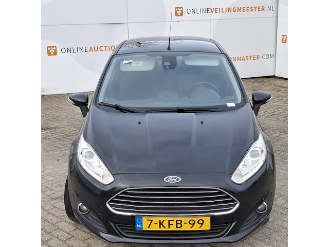 Personenauto ford, fiesta 1.6, zwart, bouwjaar 2013 - afbeelding 12 van  45