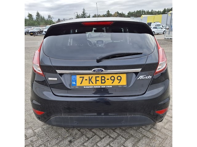 Personenauto ford, fiesta 1.6, zwart, bouwjaar 2013 - afbeelding 42 van  45