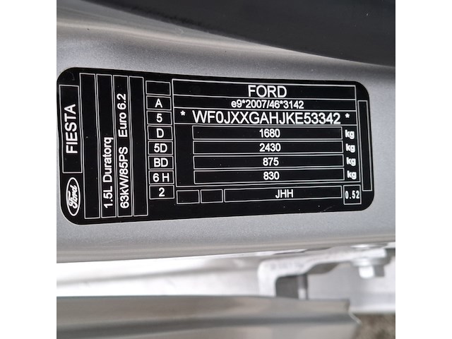 Personenauto, ford, fiesta - afbeelding 37 van  46