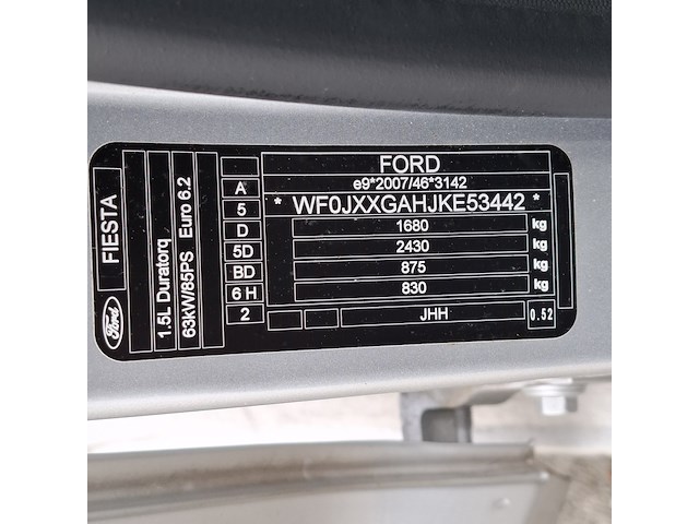 Personenauto, ford, fiesta - afbeelding 43 van  47