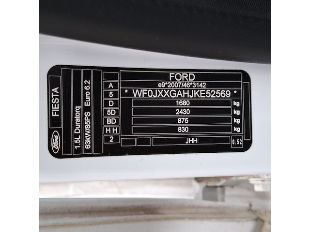 Personenauto, ford, fiesta - afbeelding 43 van  47