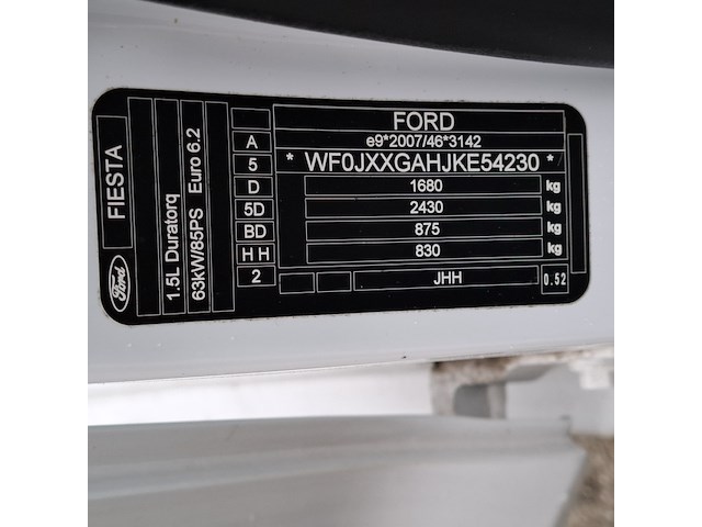 Personenauto, ford, fiesta - afbeelding 43 van  47