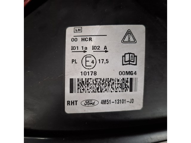 Personenauto, ford, focus, 1.6-16v futura, 2007 - afbeelding 19 van  51
