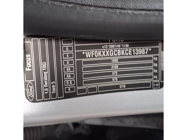 Personenauto, ford, focus, 2012 - afbeelding 30 van  50