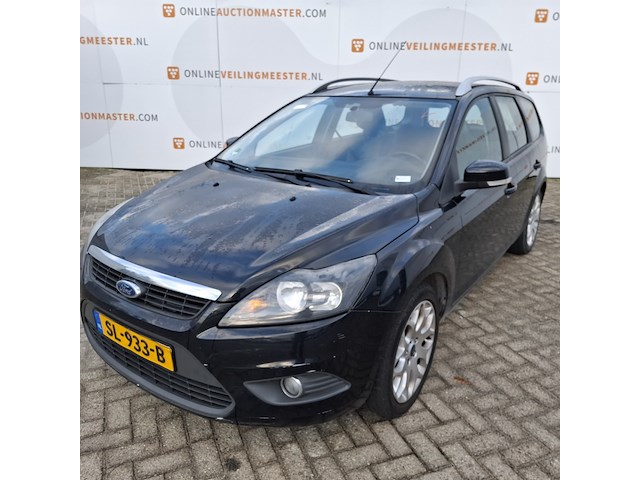 Personenauto ford, focus wagon 1.6, zwart, bouwjaar 2009 - afbeelding 7 van  46
