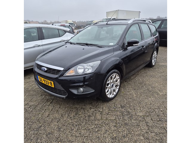 Personenauto ford, focus wagon 1.6, zwart, bouwjaar 2009 - afbeelding 1 van  46