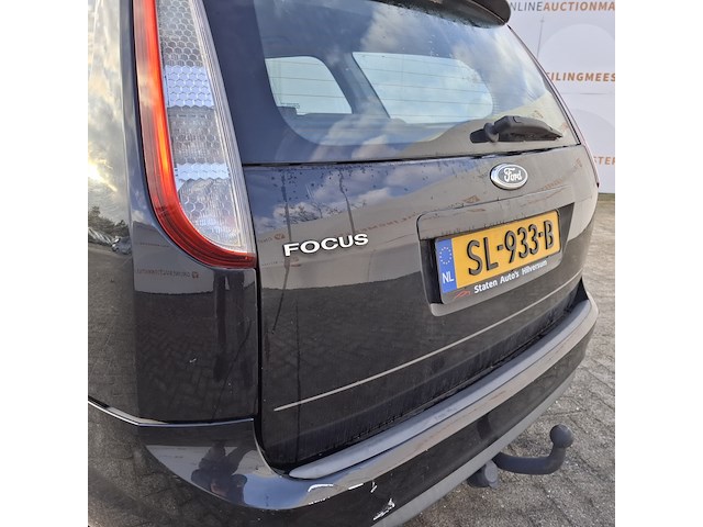 Personenauto ford, focus wagon 1.6, zwart, bouwjaar 2009 - afbeelding 17 van  46