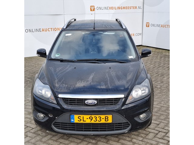 Personenauto ford, focus wagon 1.6, zwart, bouwjaar 2009 - afbeelding 12 van  46