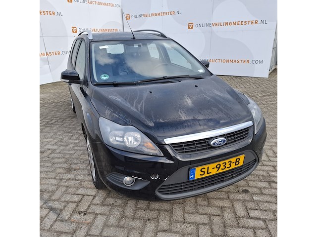 Personenauto ford, focus wagon 1.6, zwart, bouwjaar 2009 - afbeelding 23 van  46